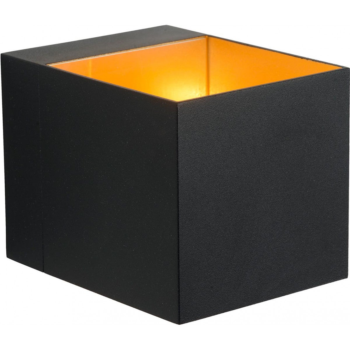 Kinkiet DEVI czarny-mosiądz-złoty 1xG9x42W aluminium wym:8x8x10,5cm IP20 Lucide