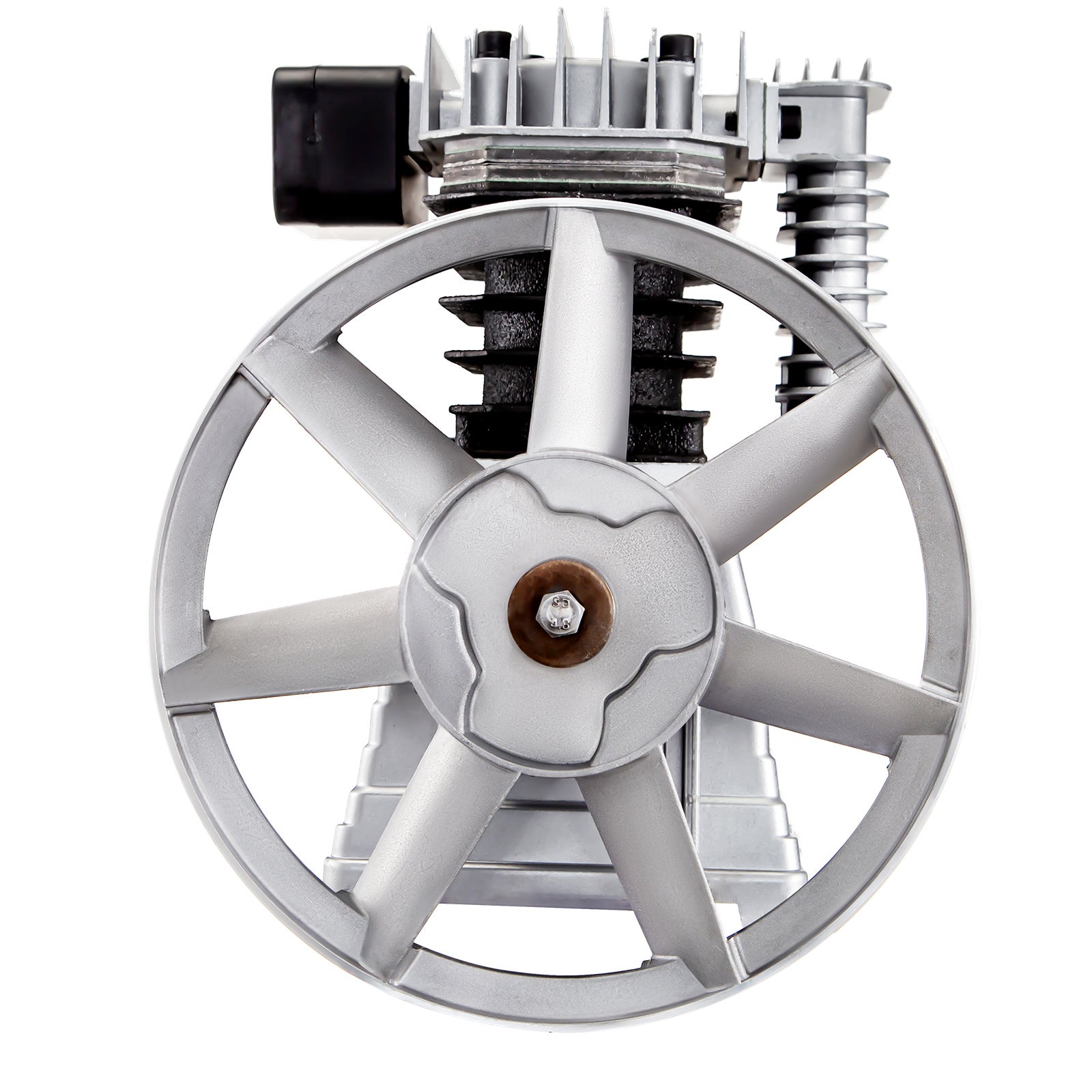 Pompe à tête de compresseur d'air SucceBuy 3HP 160PSI 1300/min Moteur à double cylindre en aluminium - 6