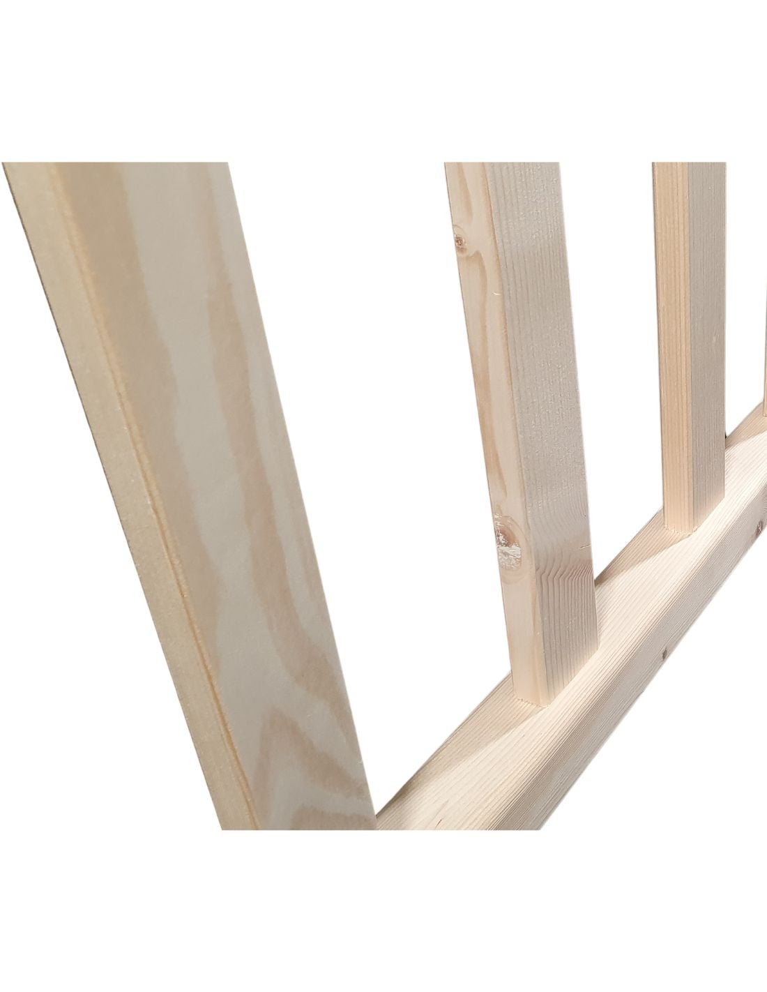 Kit balustrade sapin 1 m (sans poteau) - 3