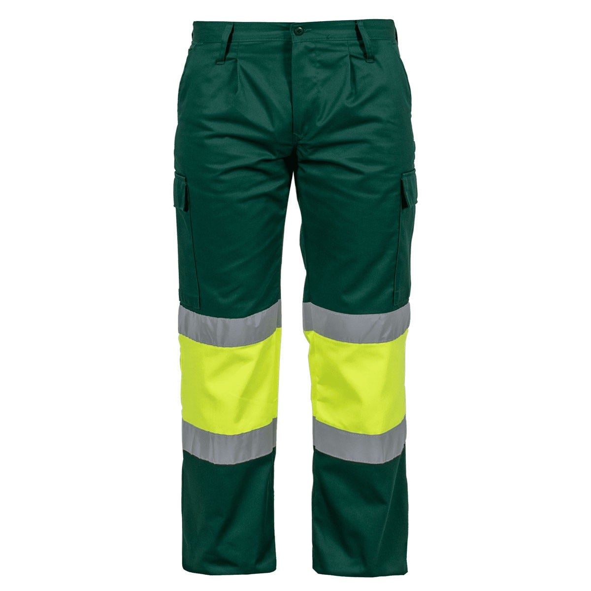 Pantaloni da lavoro alta visibilità Fluo Bicolore Taglia 46