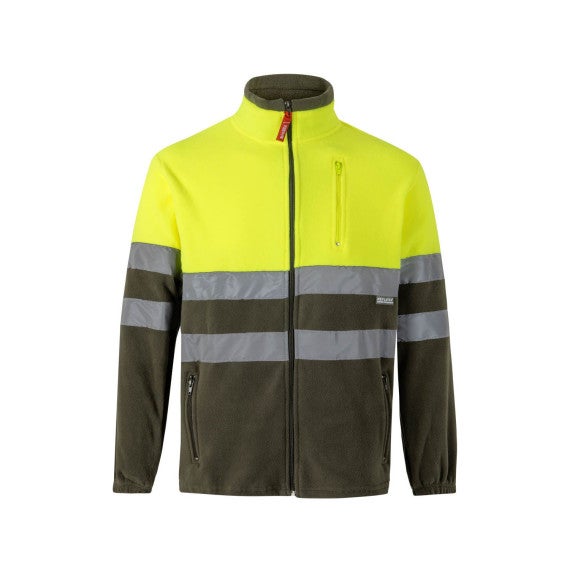 VESTE POLAIRE BICOLORE HV - 8