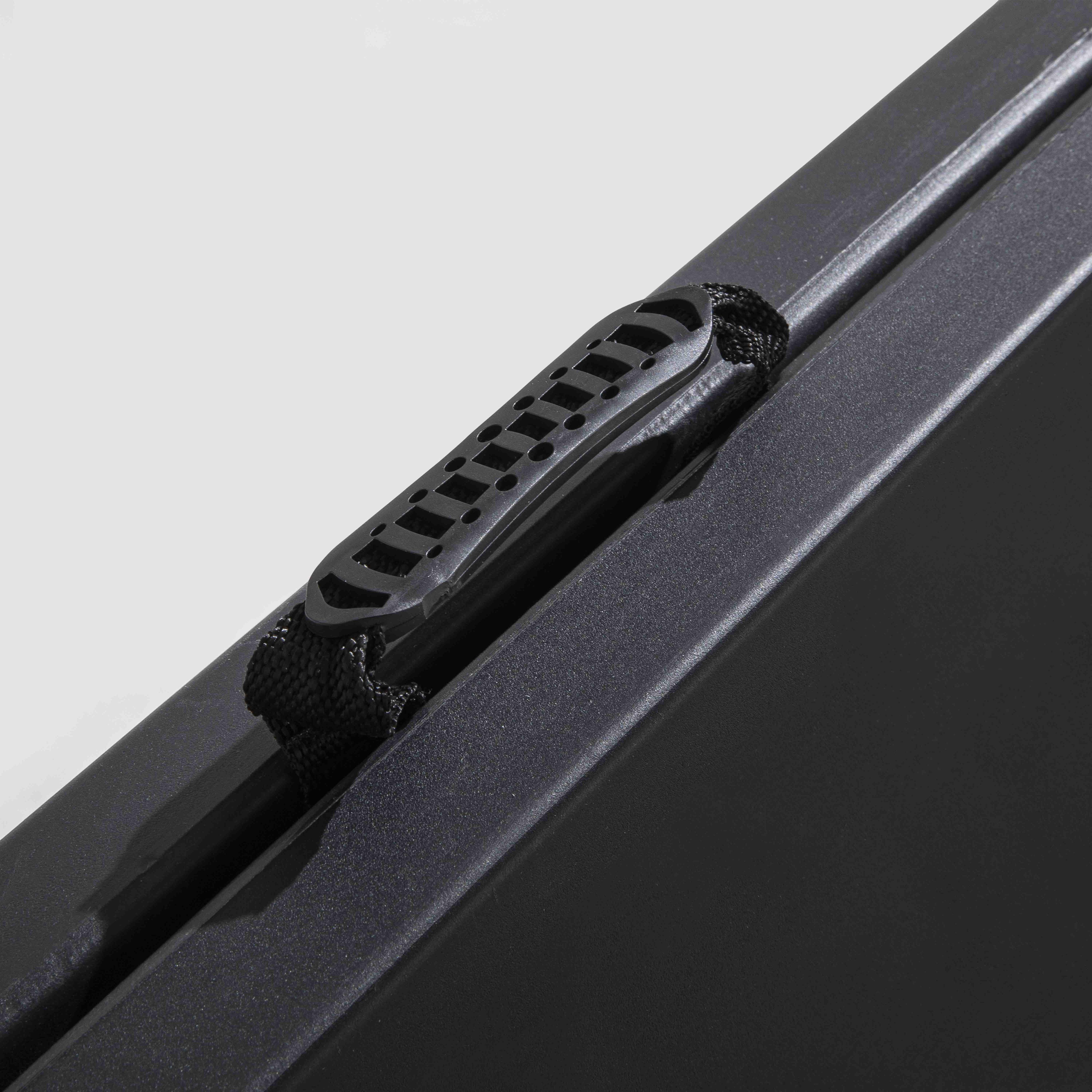 18 tables pliantes noires 180 cm et chariot de transport - 5