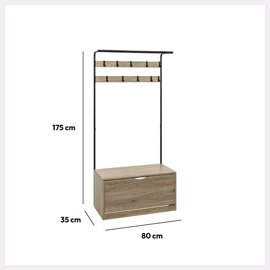 Vestiaire penderie range-chaussures 