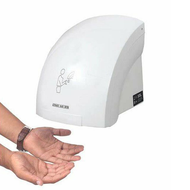 SÈCHE-MAINS ÉLECTRIQUE AUTOMATIQUE À AIR CHAUD PHOTOCELLULE MURAL POUR HÔTEL