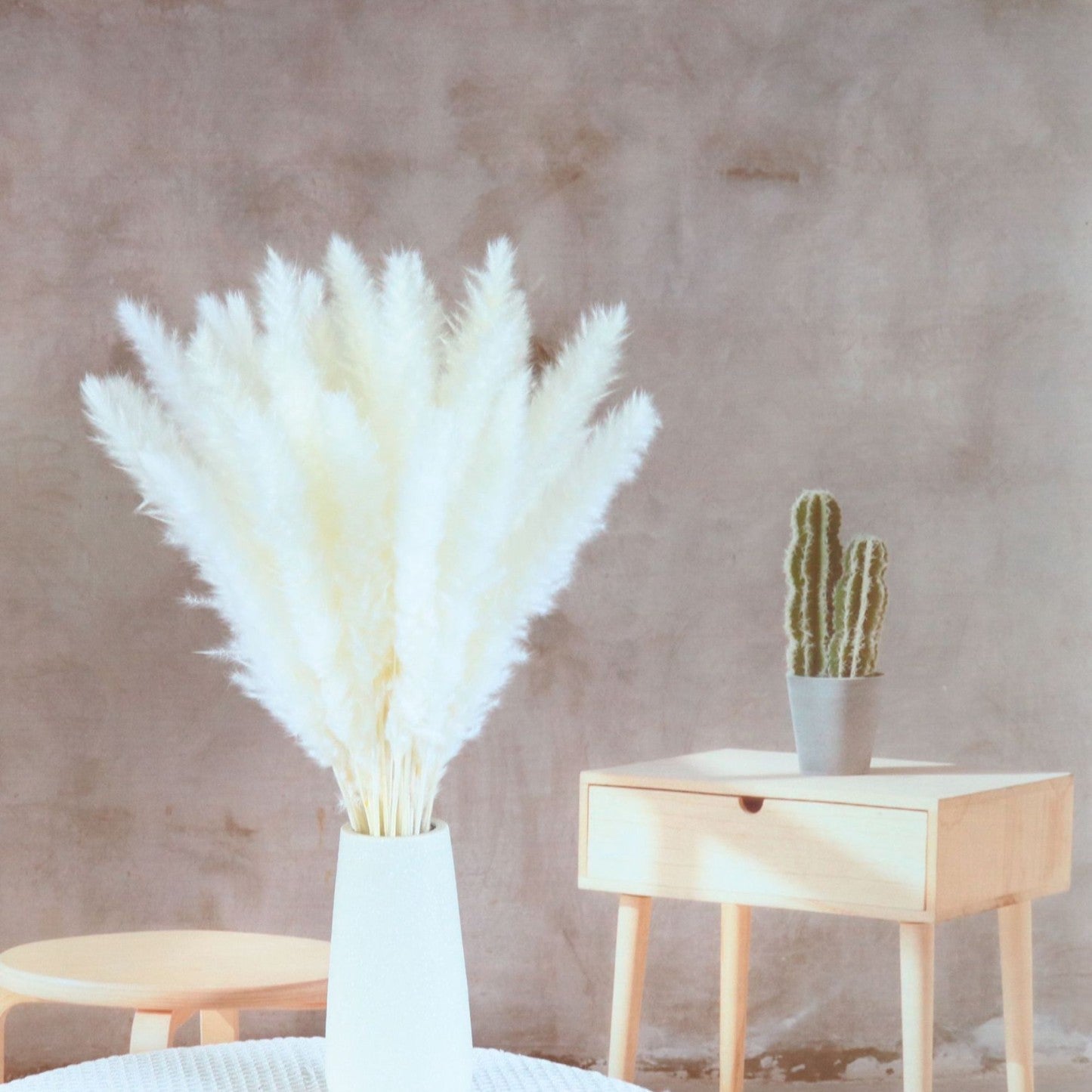 Bouquet de 30 tiges de pampa naturelle de 60 cm, idéal pour les ...