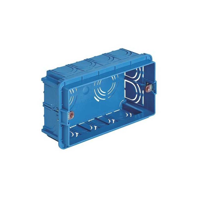 V71304 Boîtier Encastré Rectangulaire Unifié 4 Modules Bleu Clair