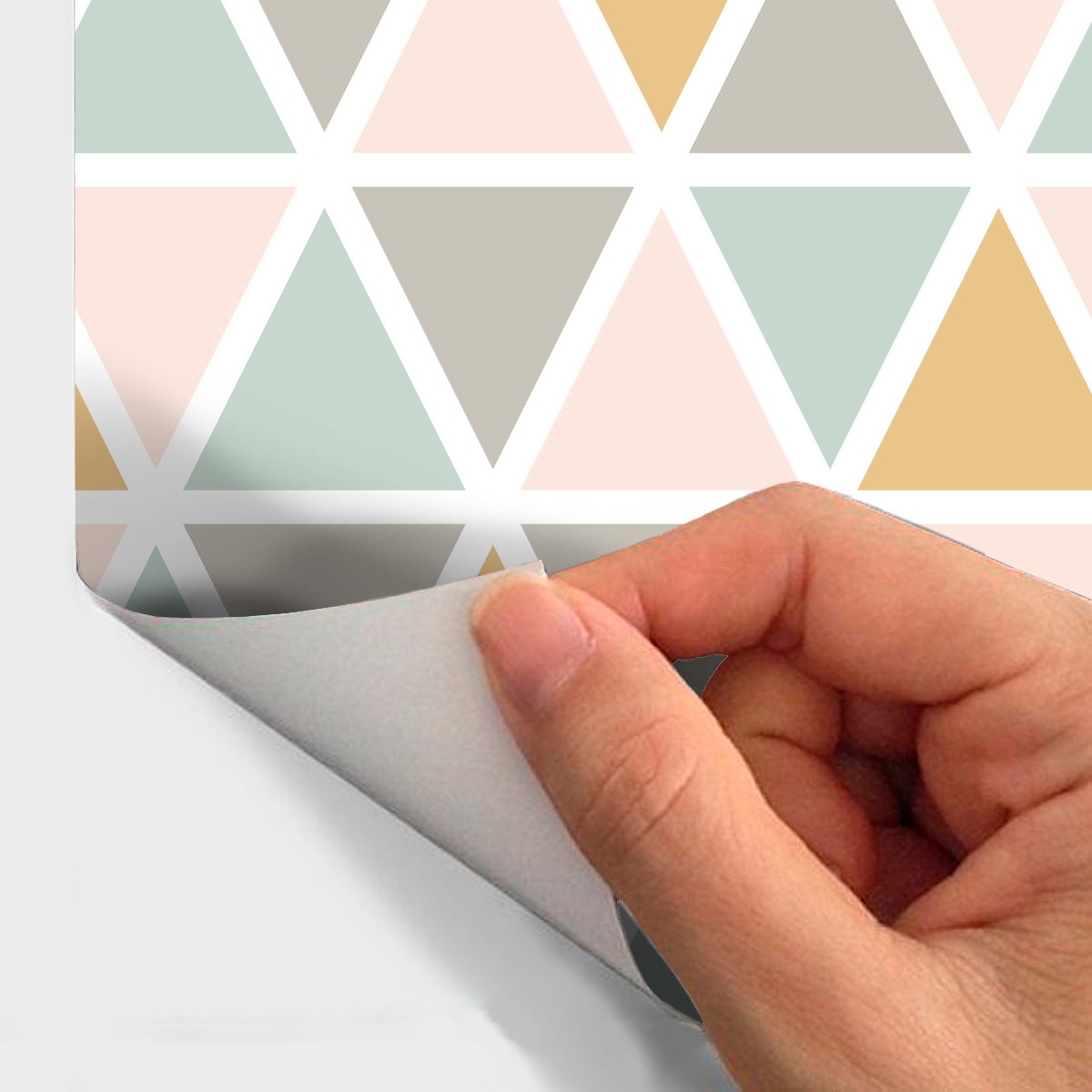 Adesivo carta da parati scandinava Stockholm - Sticker adesivo - adesivi murali - 40x40cm - 5