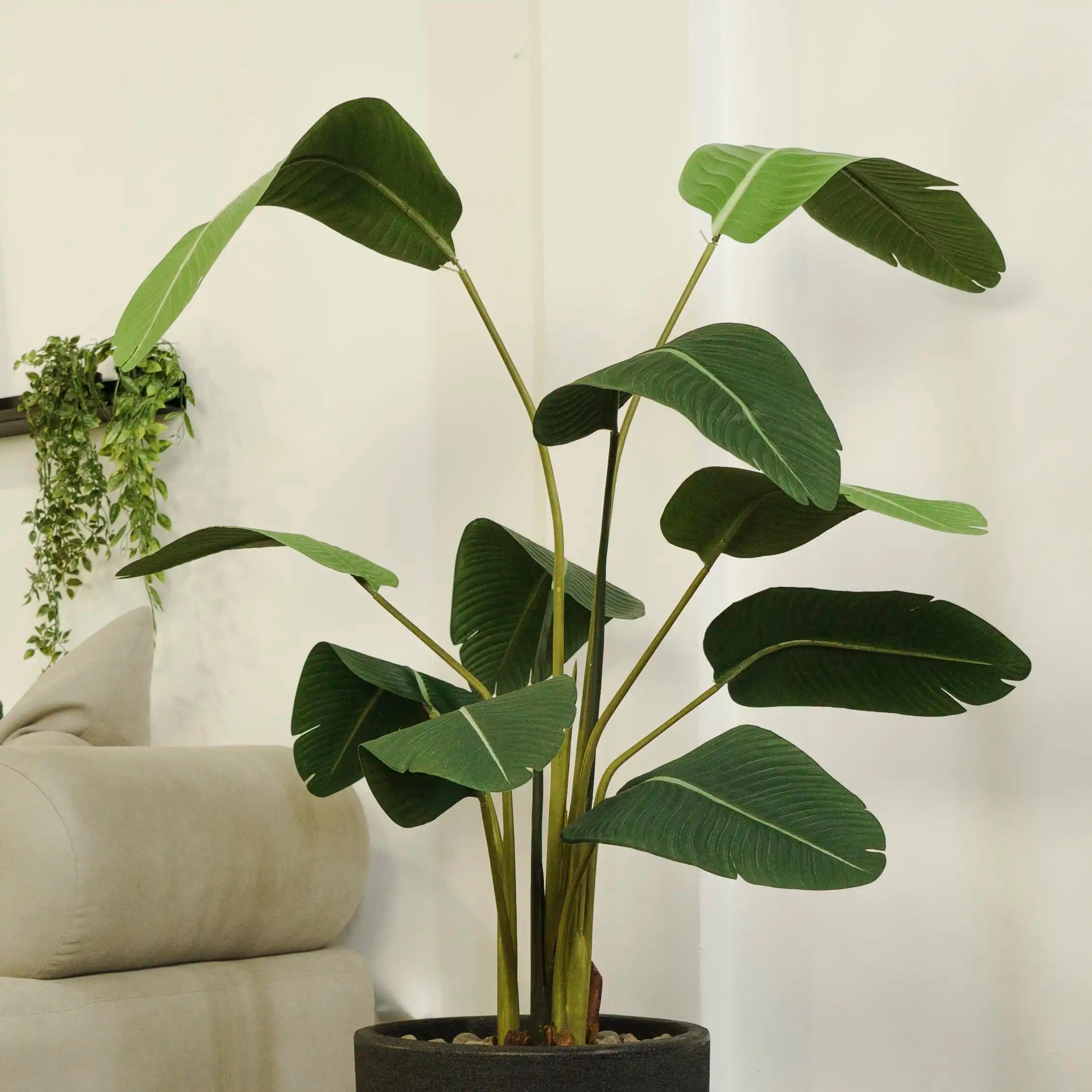 Planta Artificial Ave del Paraíso 160 cm – Strelitzia Realista de Estilo Tropical - 3