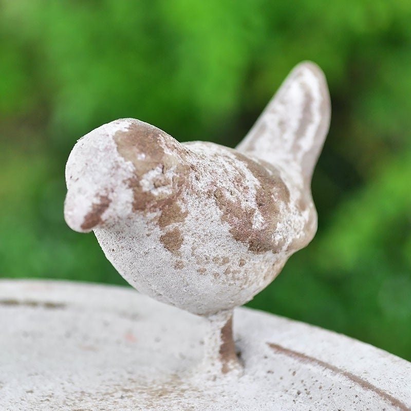 Mangeoire oiseau à suspendre brune 40x19x18cm - 3