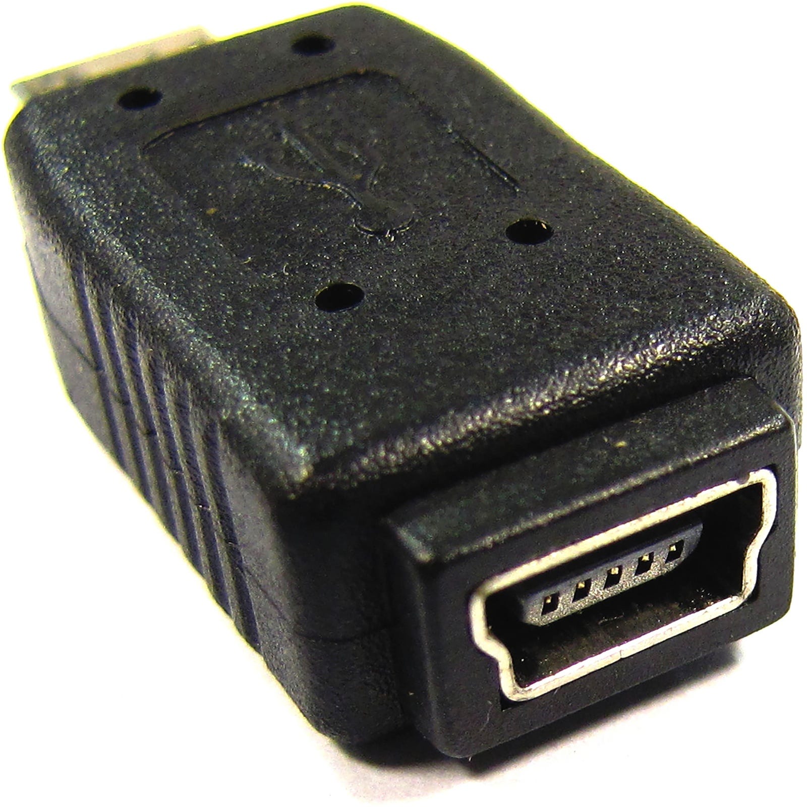 Adattatore USB 2.0 Femmina-maschio Tipo A A Tipo B, Piccolo E Compatto, Colore Nero