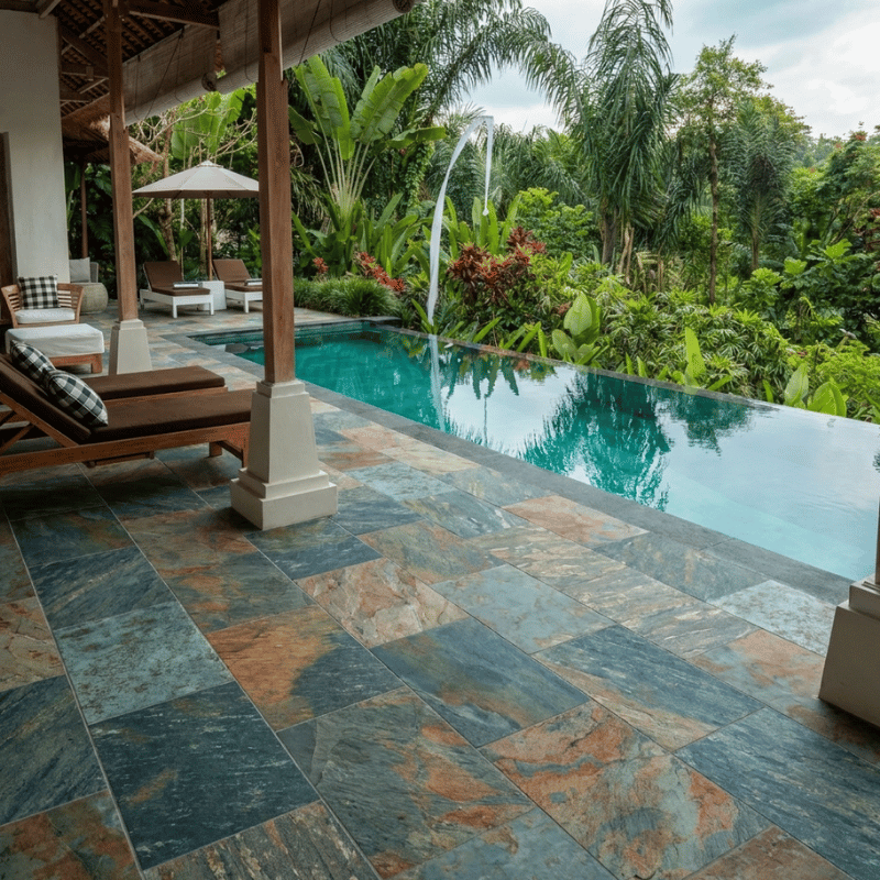 Carrelage Bali Stone 30x60 Cm Antiderapant R11 - 7