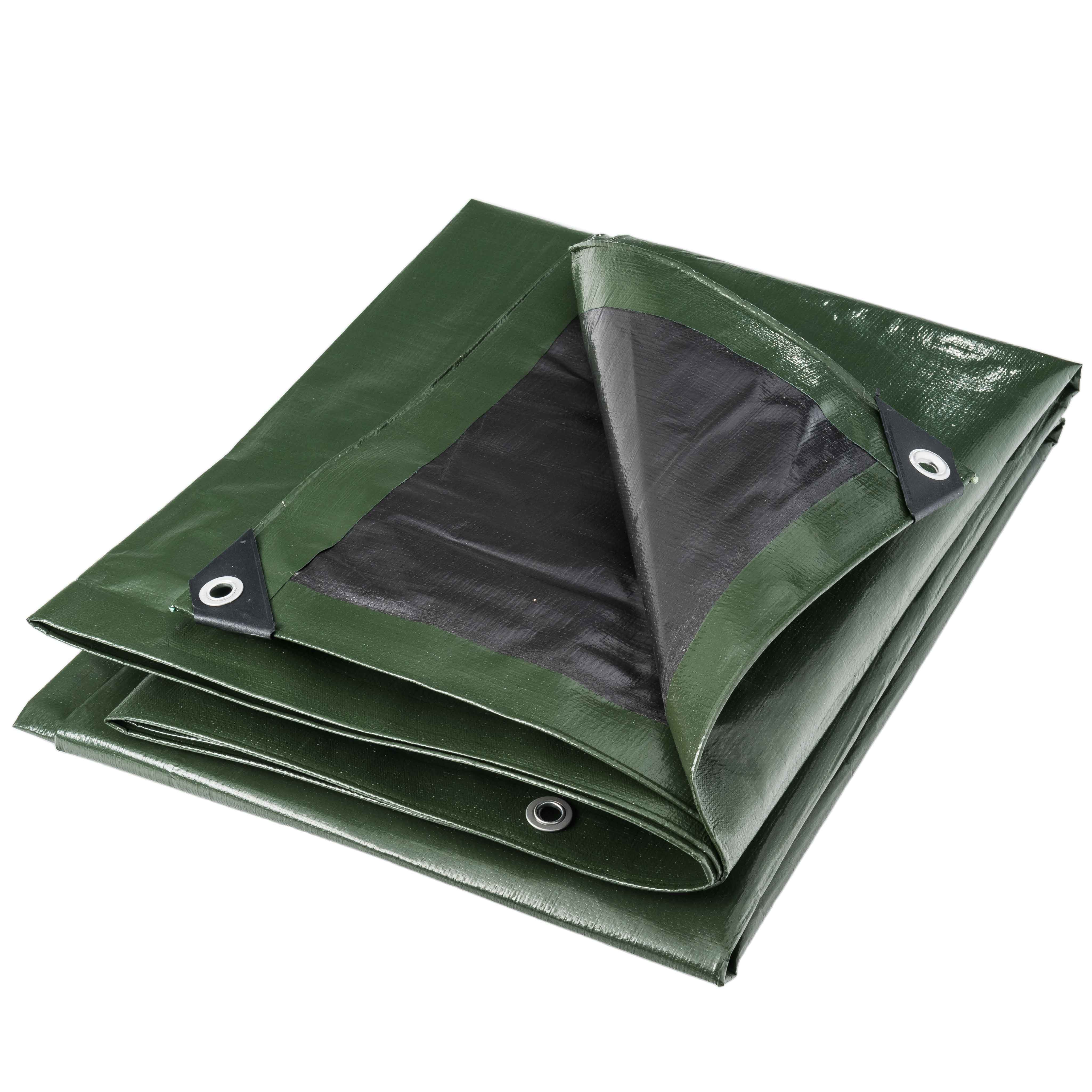 TERRE JARDIN Abdeckplane 240 G/m² – Extra Dick, Reißfest & Wasserdicht Mit Metallösen