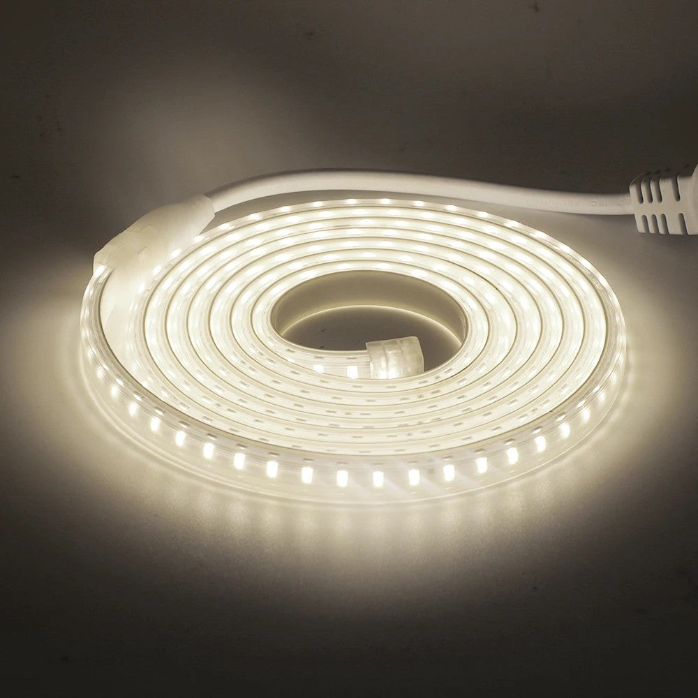 RUBAN LED CHANTIER IP67 230V 15W/M 50M Bandeau Leds sécable 2835 ...