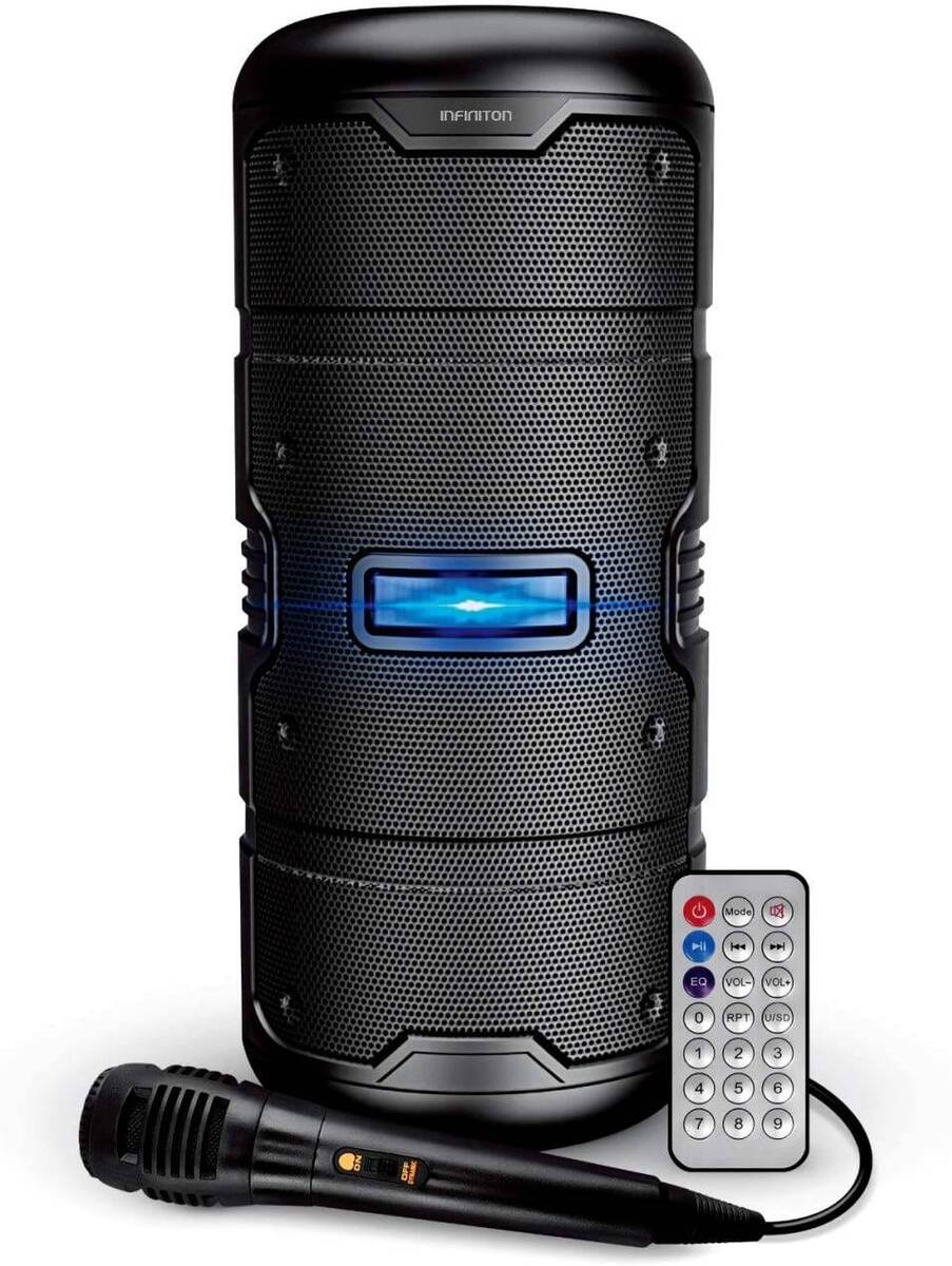 Infiniton K50 Black Altavoz Bluetooth 50W Negro - Imagen 2