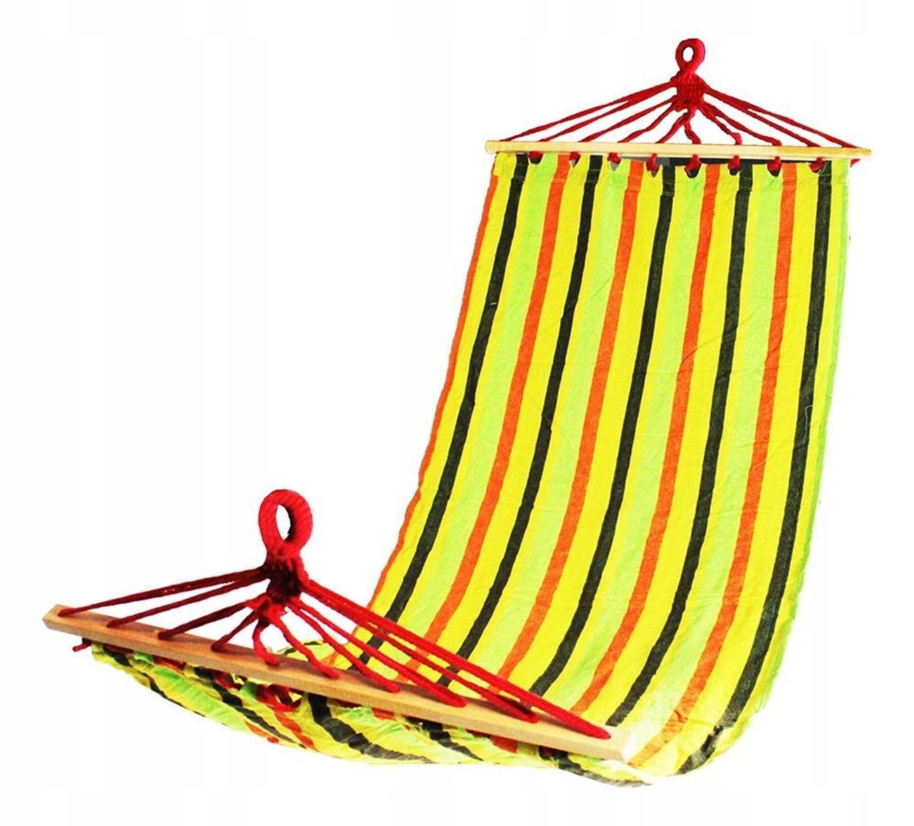 Hamak z drążkiem 1os 200x80cm EUROHIT Garden EAN 5901157679420