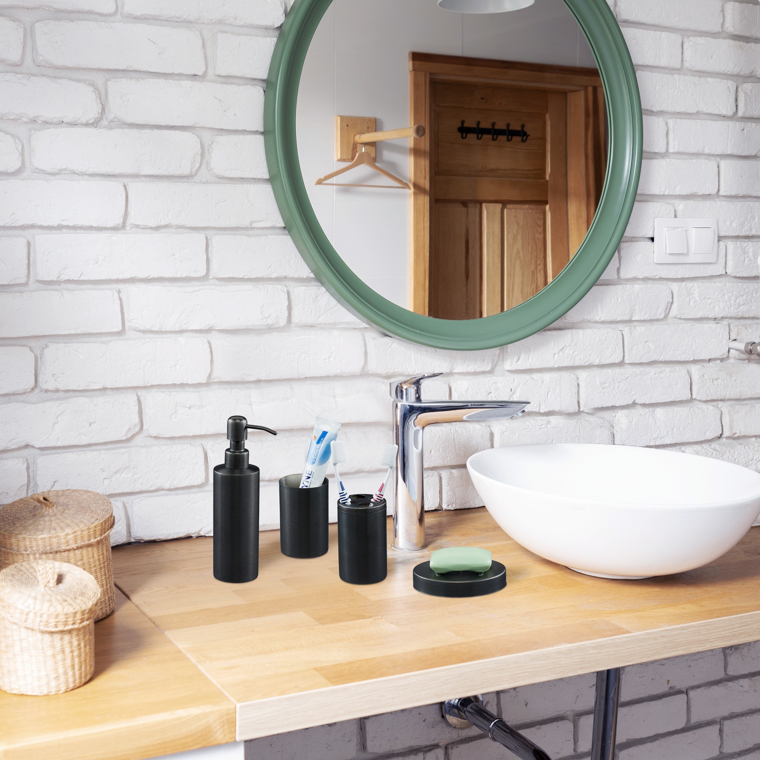 Spazzola Per WC Spazzola Per WC Versa Acciaio - Foto 7