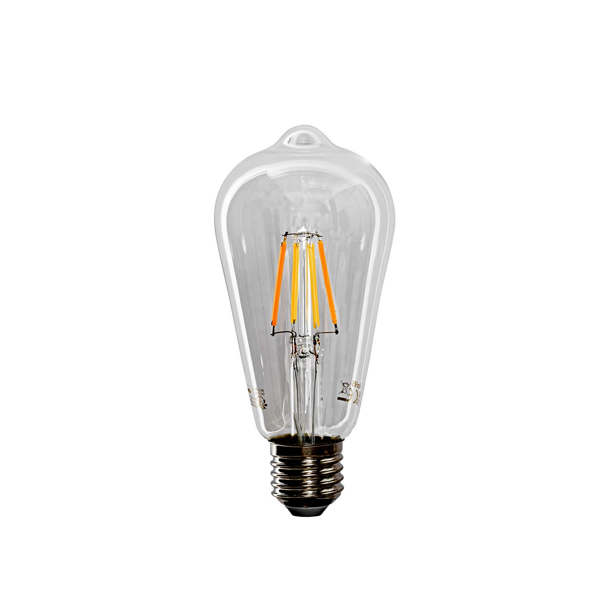Lot de 5 ampoules LED intelligentes E27 ST64 4,5W 470 lm 1800-4000K - 8
