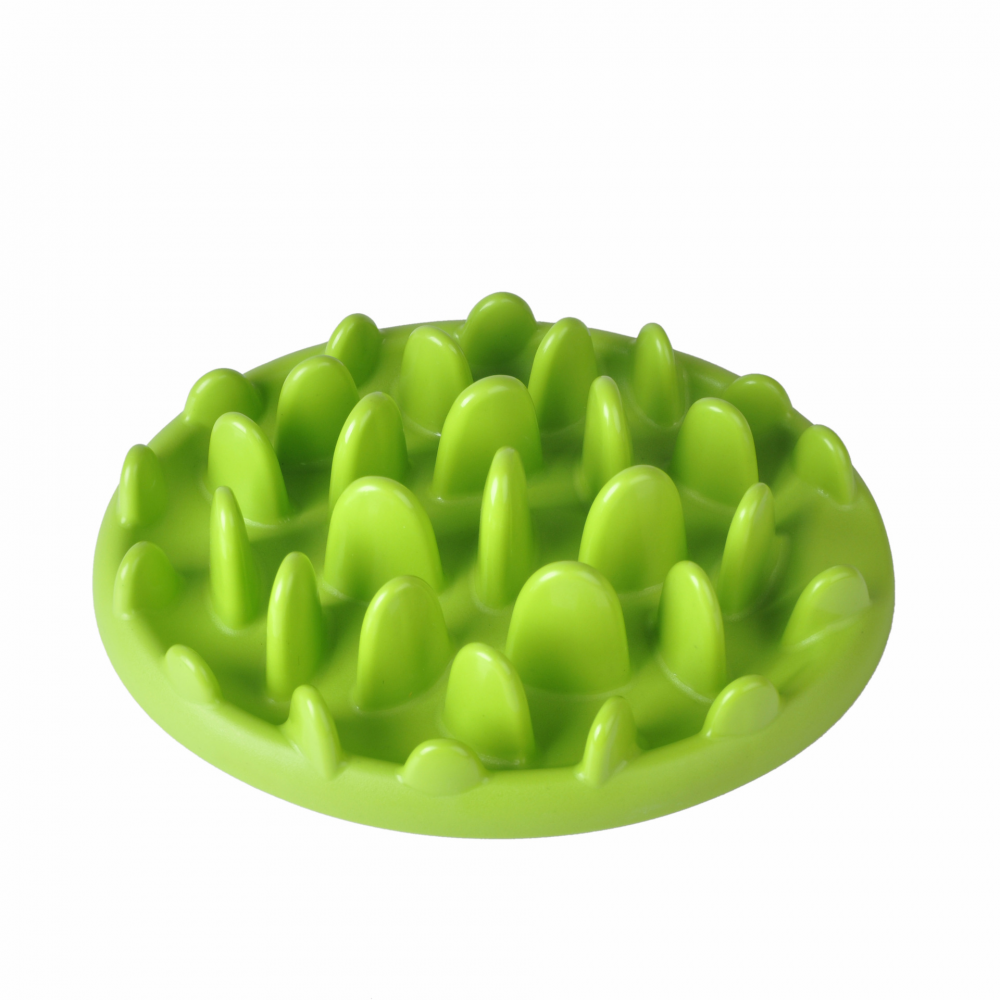 Miska antyobżarska, 1 sztuka, zielona, 29 cm, miski dla psów spowalniające jedzenie