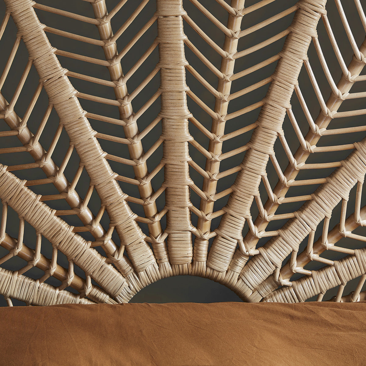 Tête de lit en rotin 160 cm - 4