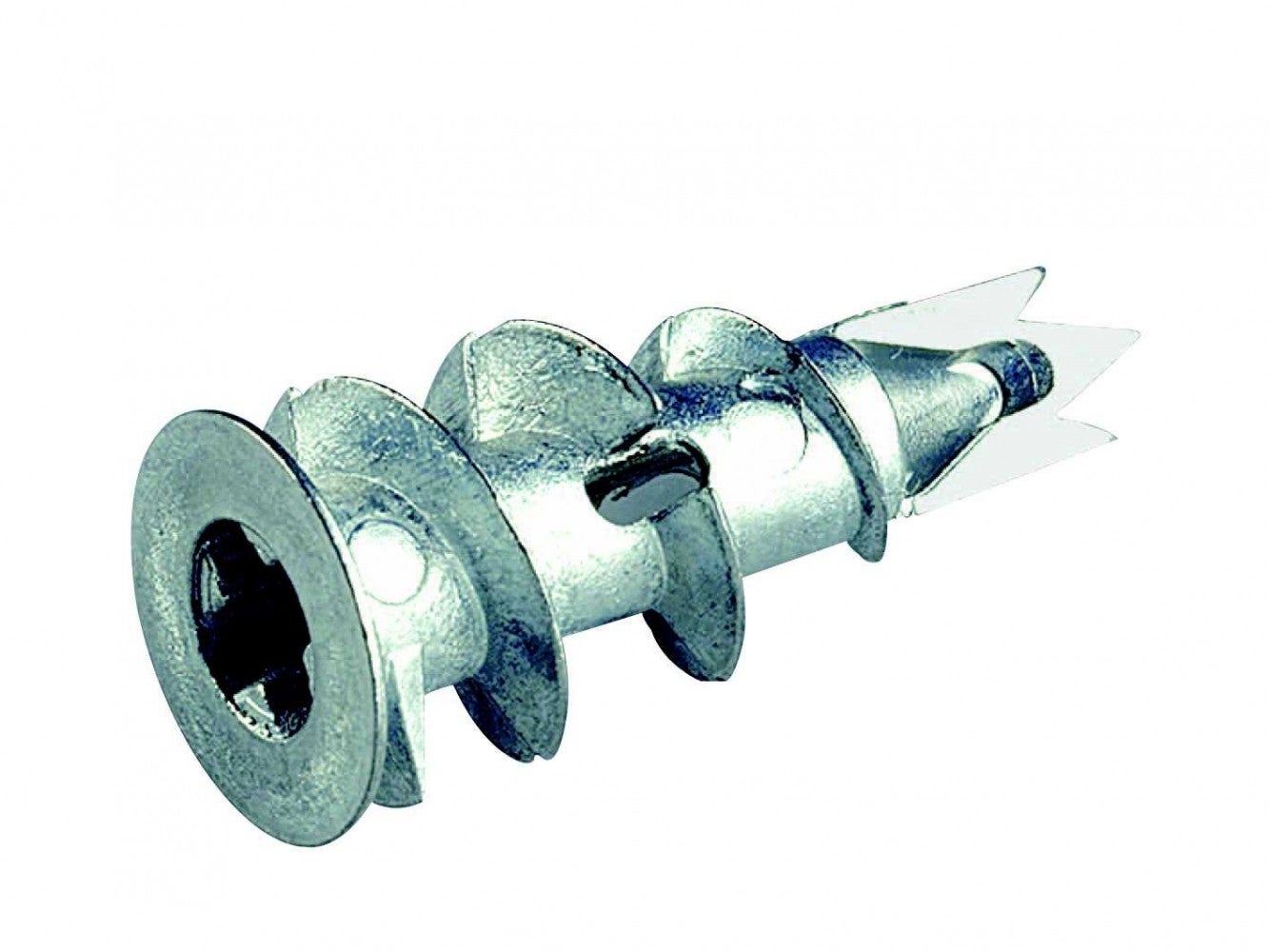 Set 25 tasselli e viti vix TESTA ROSSA, Diam.12 x L.30 mm - 2