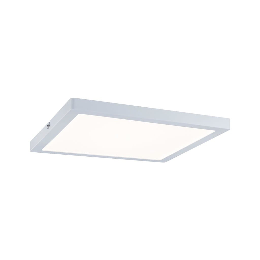 Plafon kwadratowy ATRIA LED 24W Ciepła biel 1500lm biały wym: 2 x 30 x 30 cm IP20 Paulmann