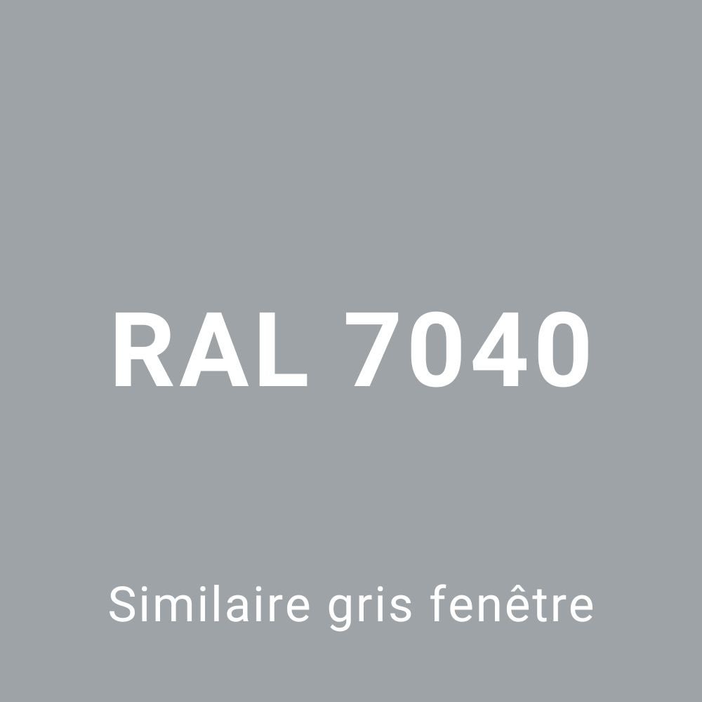 Peinture RESINE EPOXY pour sol béton Garage - Gris fenêtre 4,5KG (30 à 40m²) PRET A L'EMPLOI - Trafic intense - Etanche et résistant - 5
