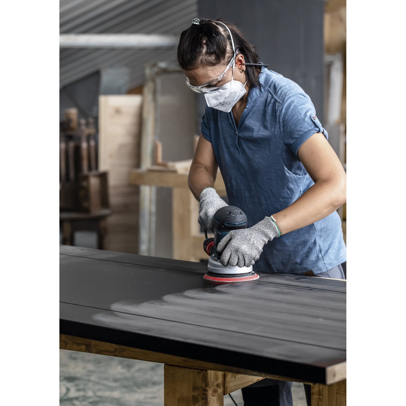 Tarcza szlifierska Bosch Expert Multihole 125 mm Lepsza aspiracja kurzu - 8