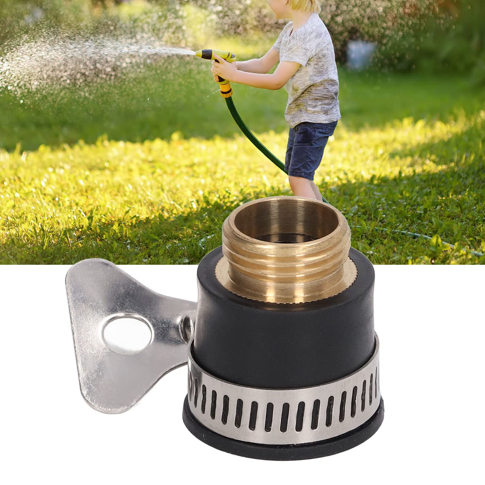 Adattatore Universale Filettato Set 4 Connettori Universali Per Rubinetto In Ottone - Adattatore Filettato Per Tubo Giardino, Irrigazione E Lavatrici Raccordi Filettatura 1mm