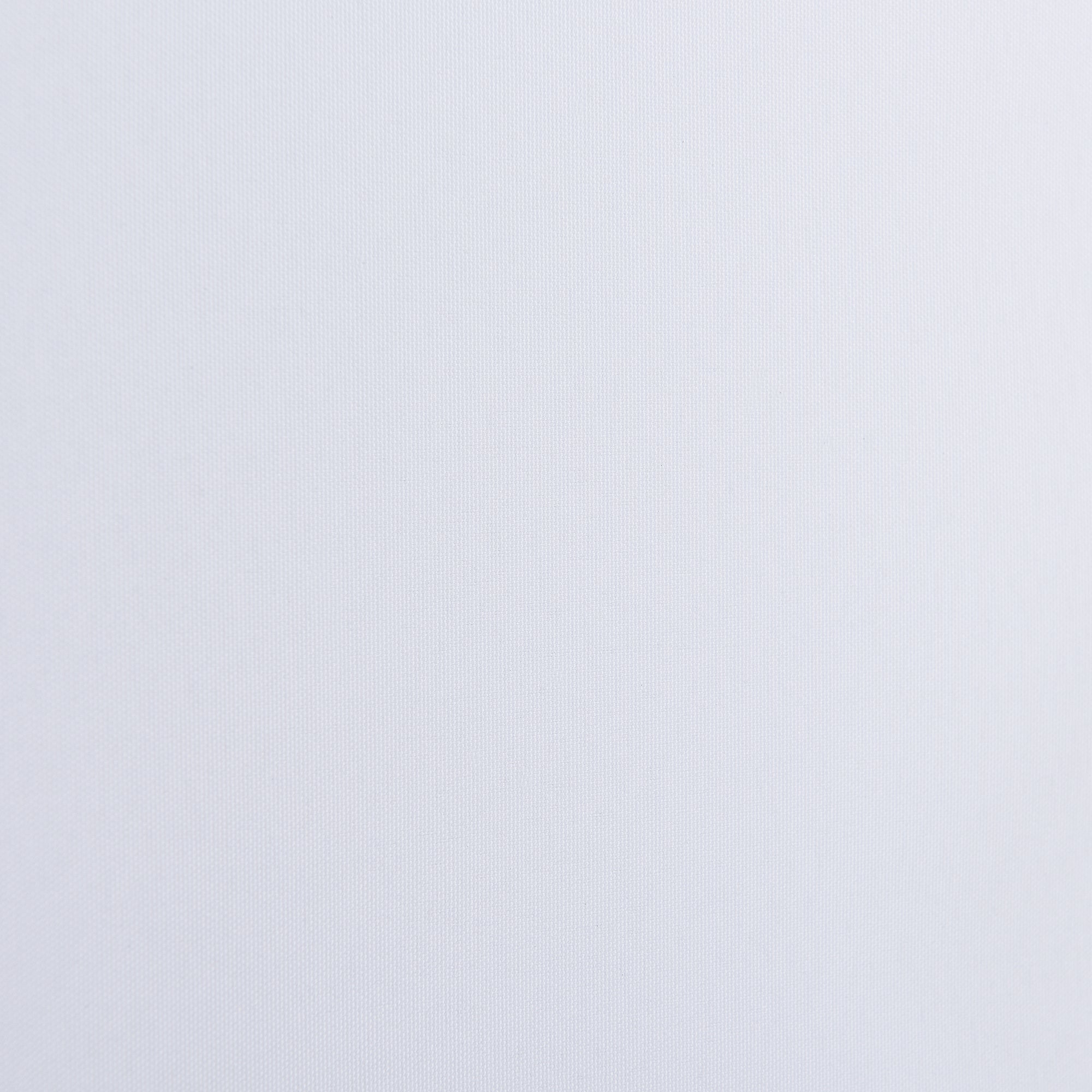 Tenda a Rullo per Interni 45 x 150 cm Tenda Oscurante in Tessuto Avvolgibile con Manovra a Catena Meccanismo Cambio Lato Fissaggio Senza Fori - Bianco - 3