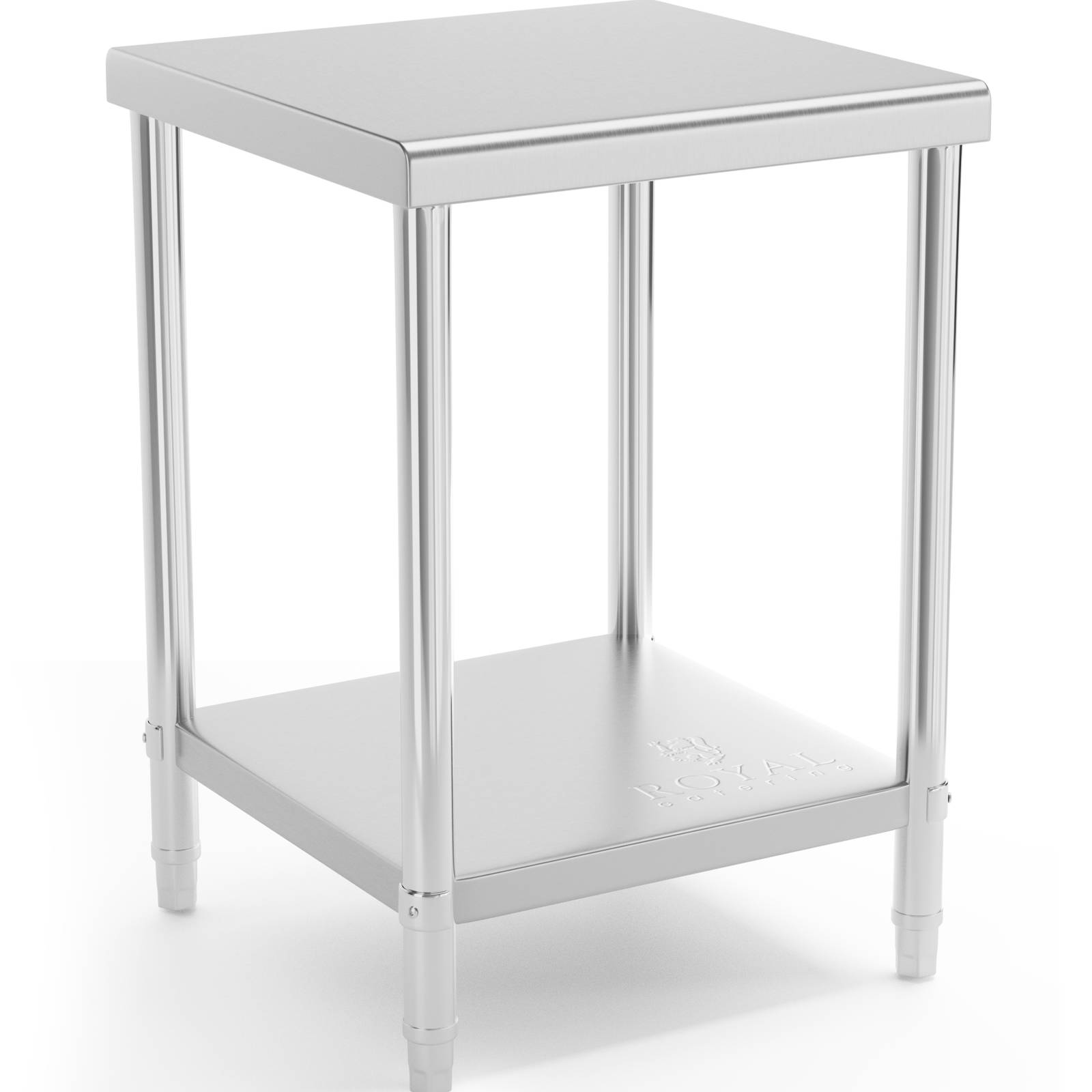 Tavolo inox 60 x 60 cm Portata: 150 kg Banco da Lavoro Cucina Tavolo ...