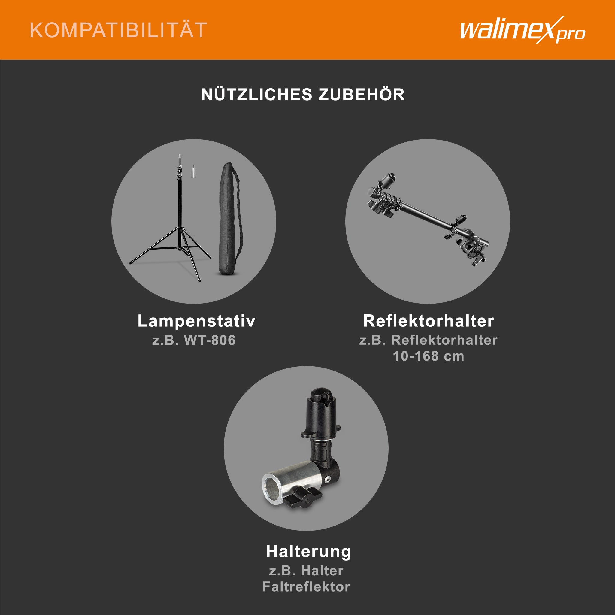 Fond pliable 2 en 1 noir/blanc 150 x 200 cm, fond photo robuste avec cadre stable, fond pliable pour studio photo avec sac de Walimex pro - 8