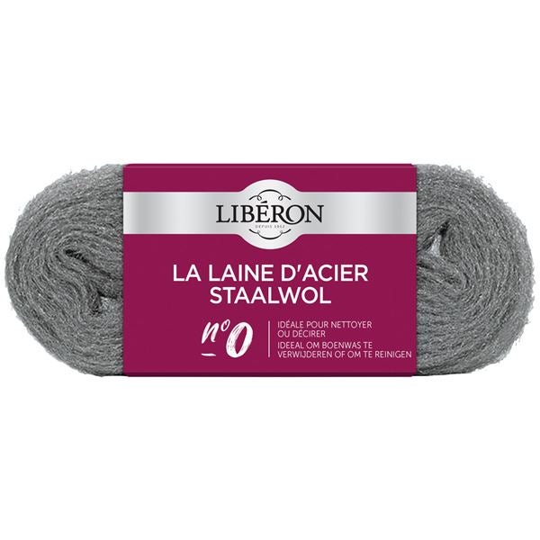 Lana D'acciaio Liberon Ultra Fine 0000 - 100g Per Legno E Metallo, Sverniciatura E Pulizia - 6