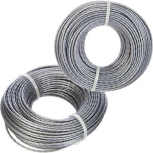 Fil Nylon Débroussailleuse Spirale Tricolore 1.6mm X 258m - Fil Universel Robuste