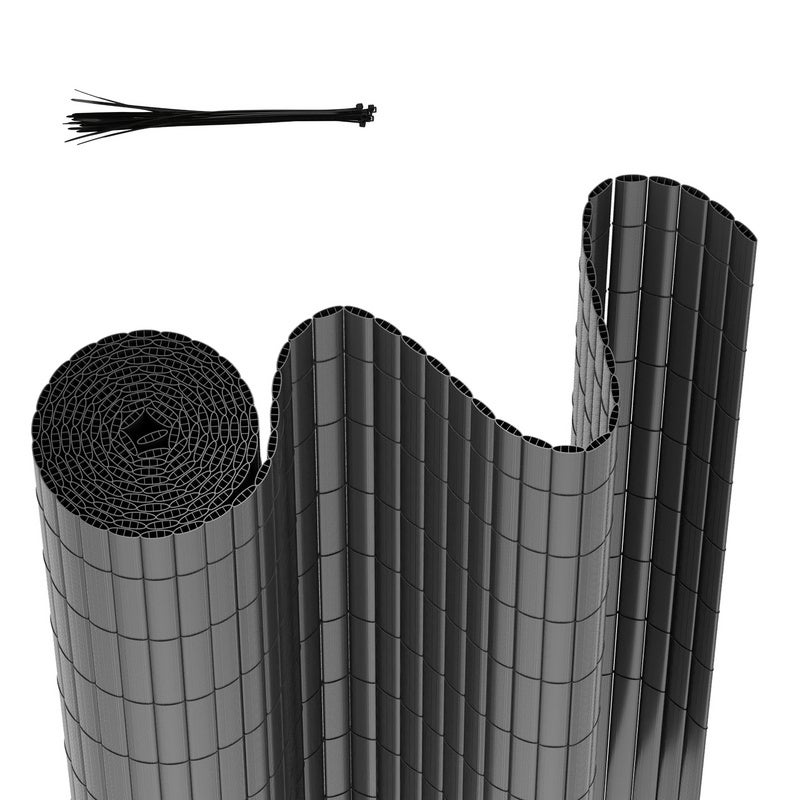 Canisse en PVC Occultant Cloture, pour le jardinet balcon clôture brise ...