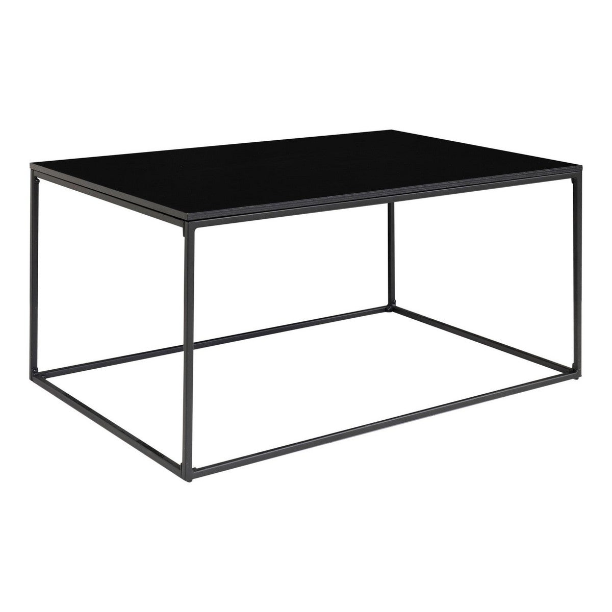 Stolik Kawowy Życie, Metal, Czarny, Seven Design