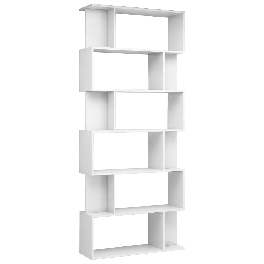 Étagère De Séparation Noa Vicco - Blanc, 160x67 Cm, 8 étagères, Autoportante - Neuf à Monter