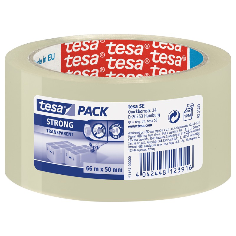 PRO ADH.EMB. PP BRUN STRONG 66X50MM TESA - 57168-00000-11 - 2