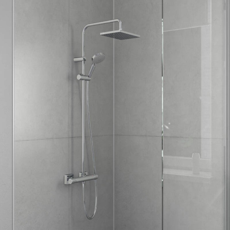 Colonne de douche thermostatique HANSGROHE Vernis Shape 230 chromé - 2