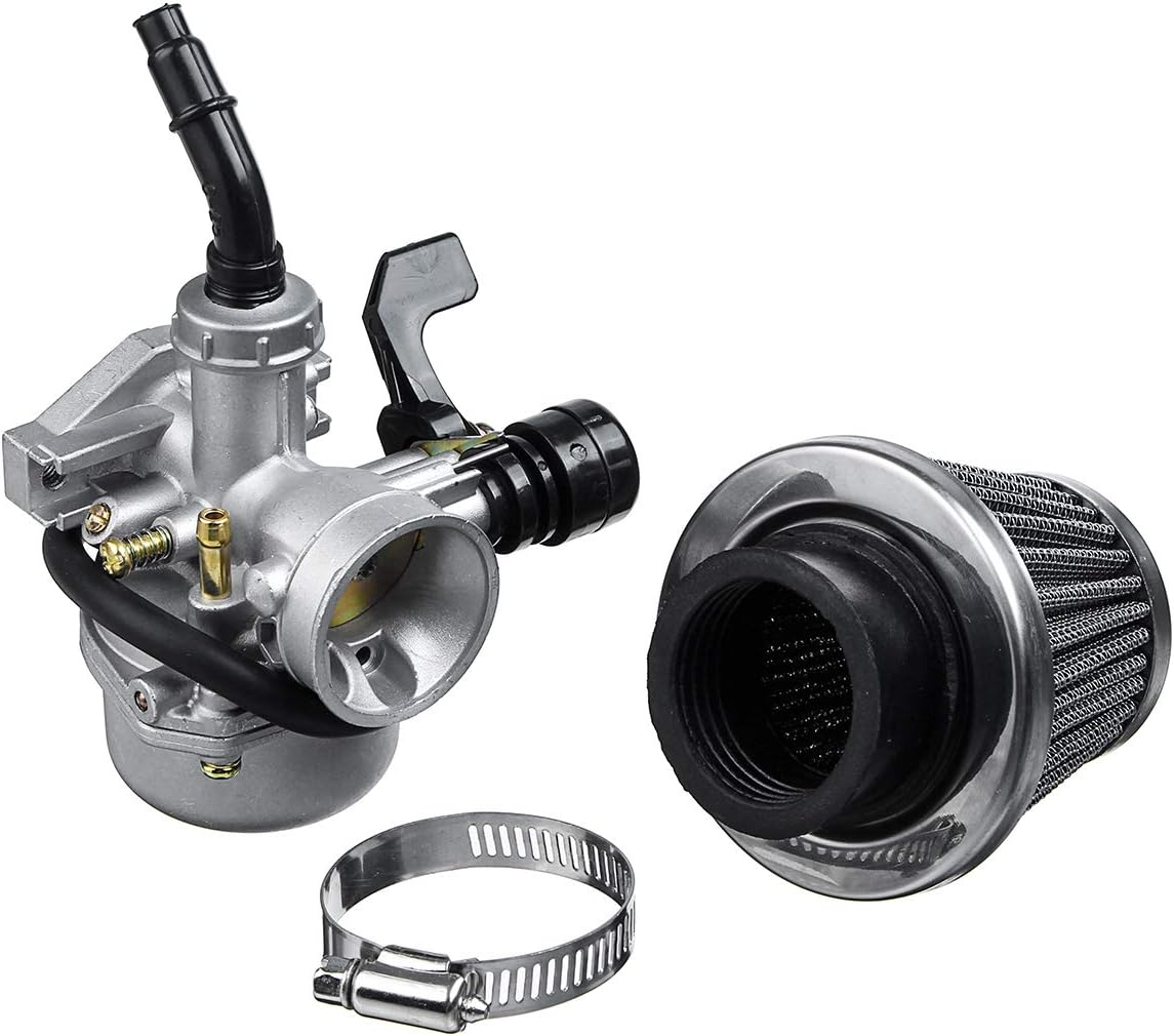 Kit Carburatore PZ19 Da 19mm Con Filtro Aria Per ATV E Quad 50cc-125cc, In Alluminio, Prestazioni Potenziate - 4