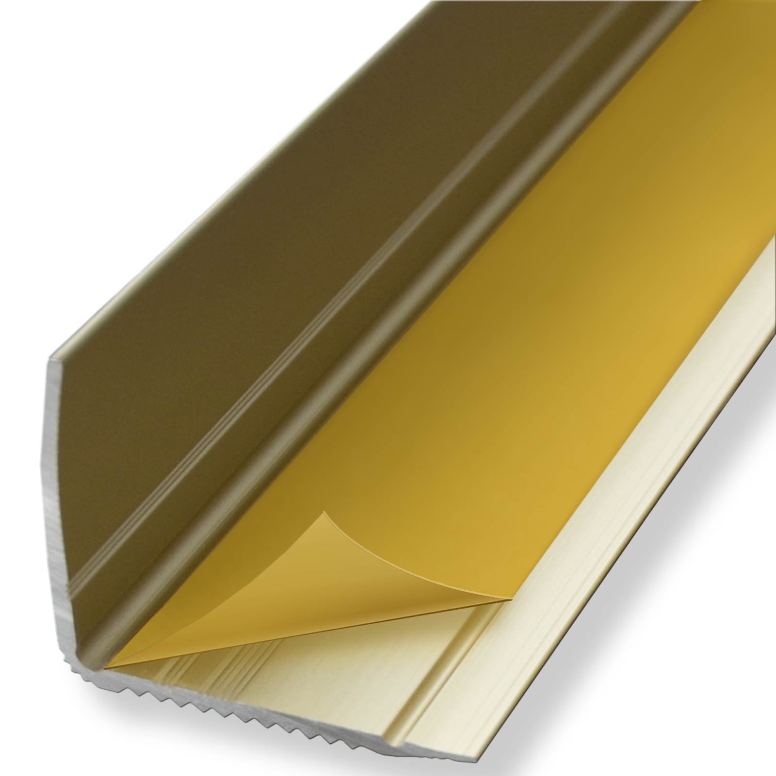 Stringa integrale, Forma: L 35 x 30 mm Lunghezza: 100 cm, Autoadesivo, Oro - 2