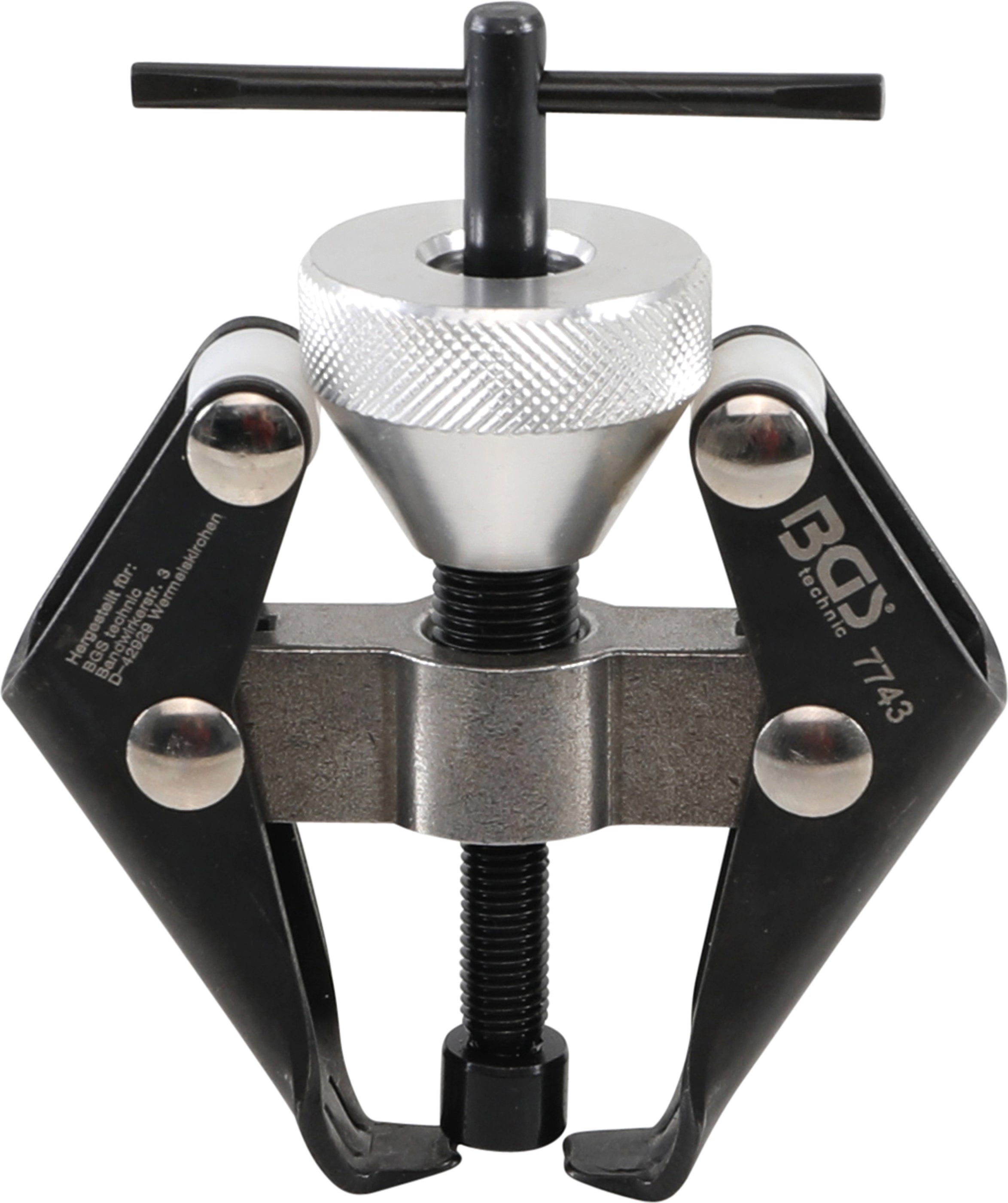 Extractor de bornes, brazos de limpiaparabrisas, 2 garras