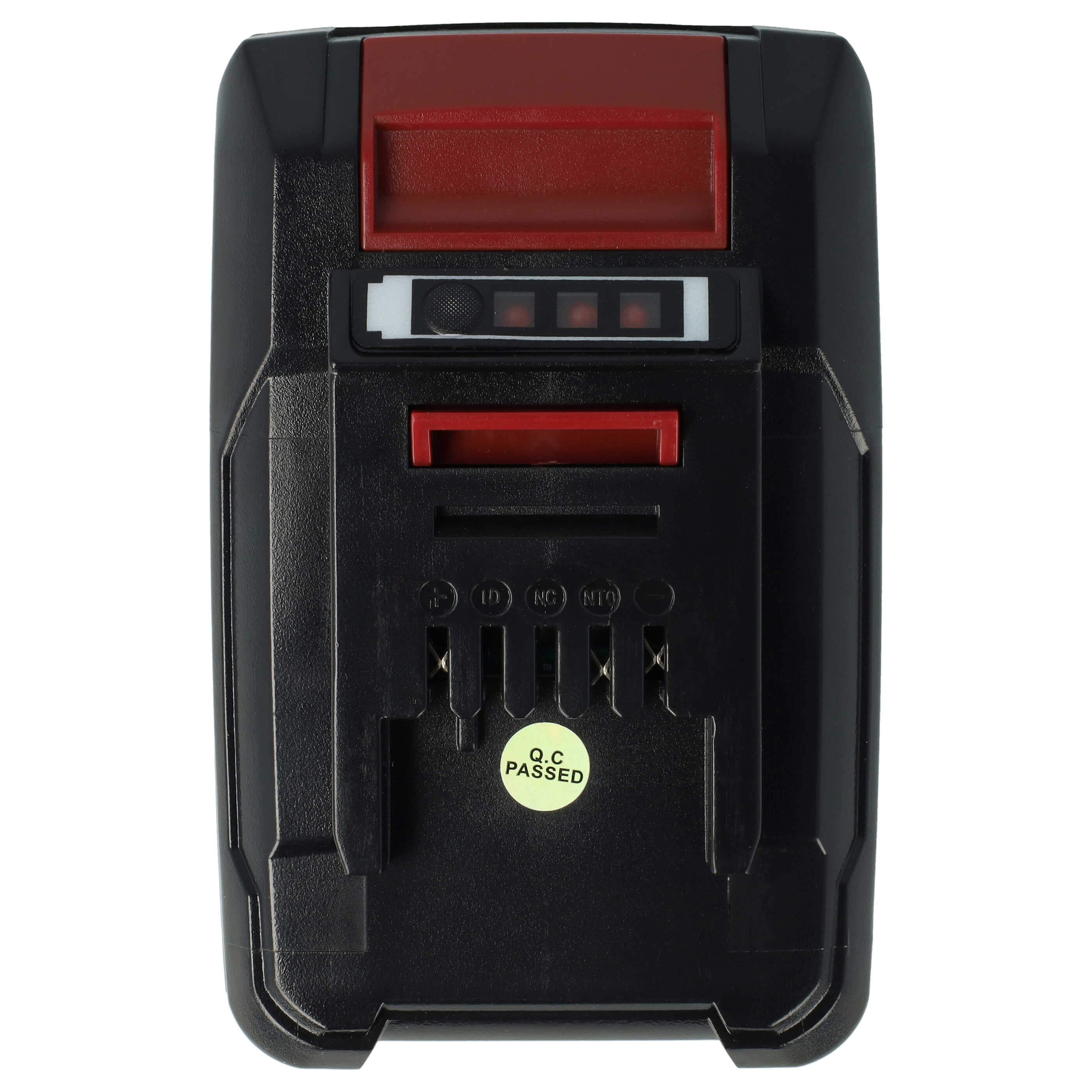 EXTENSILO batteria compatibile con Einhell TE-DA 18/760, TE-DY 18 utensile elettrico, aspirapolvere a umido/asciutto (6000 mAh, Li-Ion, 18 V) - 3