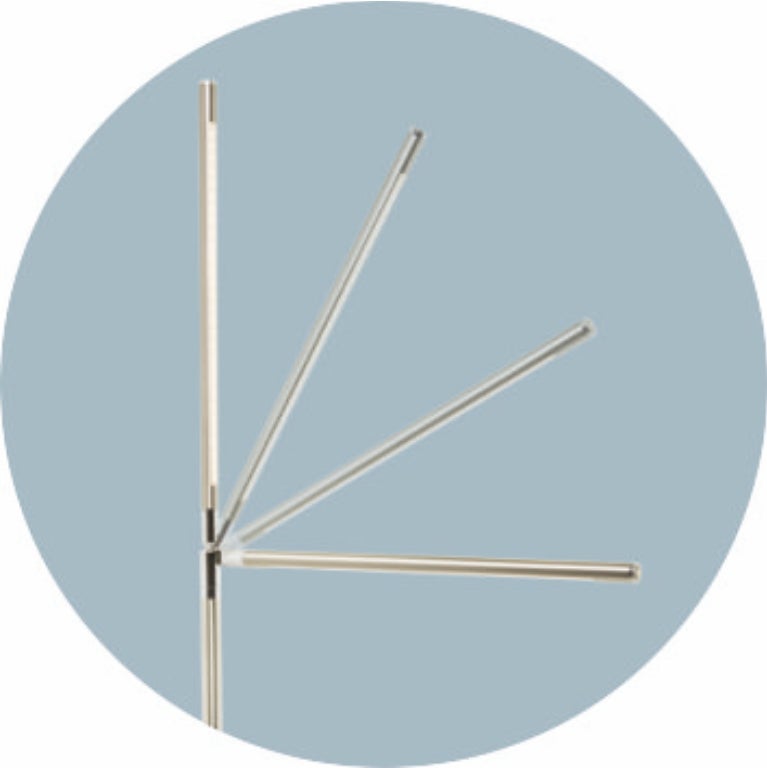 Lampe de lecture LED 6W 600 lumens, 3000k dimmable, moderne, élégante et simple. Finition nickel mat, réglable et rotatif. - 4