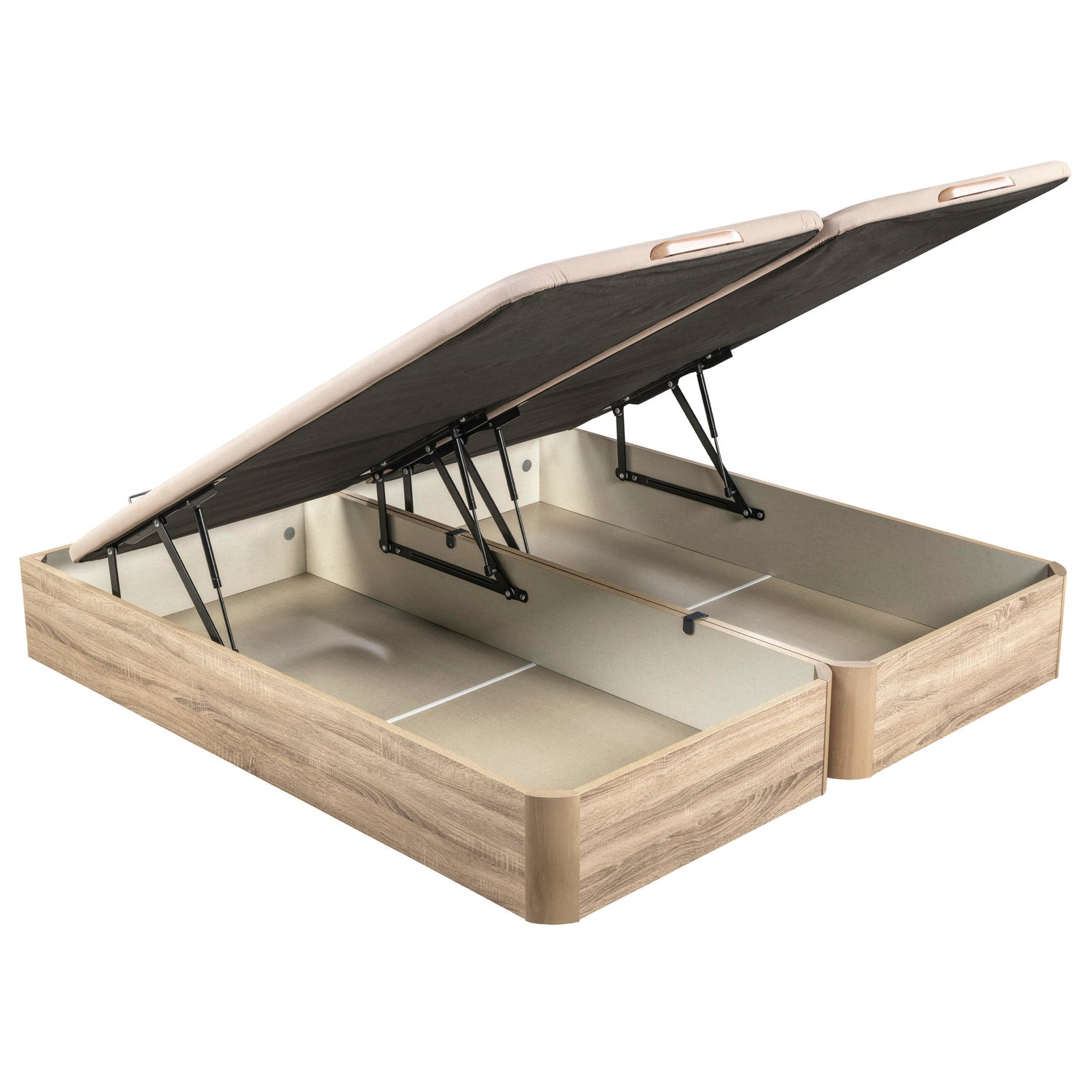 Canapé abatible 32cm - 150x190 | ENVÍO, MONTAJE Y RECOGIDA ANTIGUO INCLUIDO | WHAT THE SLEEP | Natural - 5