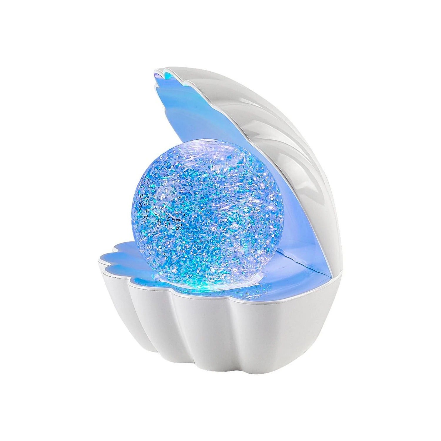 Lampa stołowa LED perła w muszli Sparkly biała 0.8W RGB tworzywo sztuczne wym:15x18x13cm IP20 Rabalux - 6