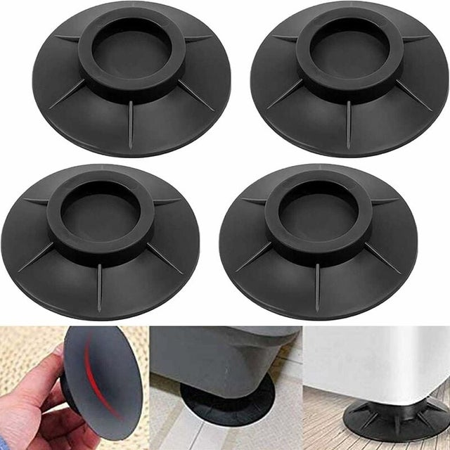 Lot De 12 Amortisseurs Anti-Vibrations Caoutchouc Pour Climatiseur – Silent Blocs Pieds Split Extérieur – Réduction Bruit & Chocs