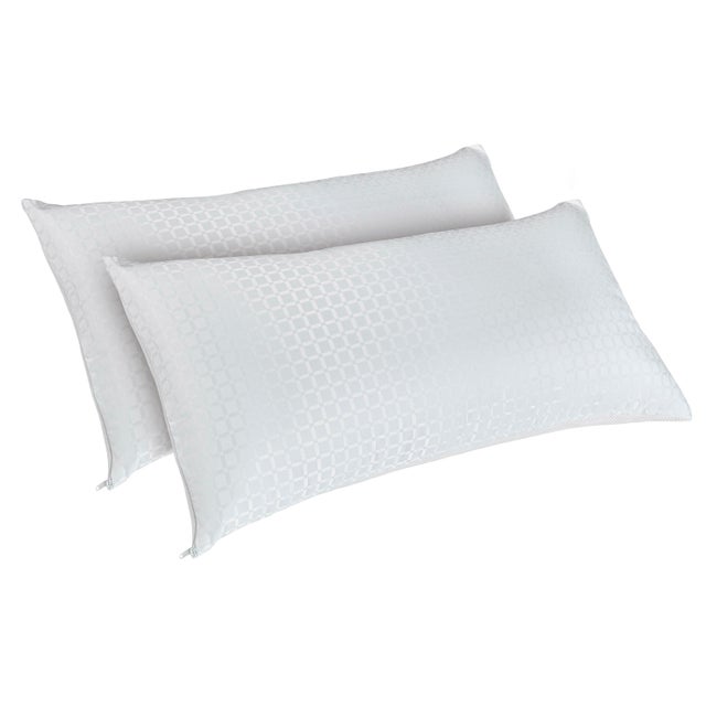 Pack 2 almohadas fibra | PIKOLIN Cooper | Firmeza media | 70 cm