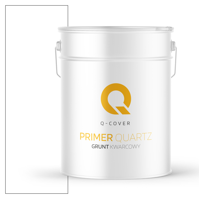 Grunt Kwarcowy pod Tynk Silikonowy Q-Cover Biały bazowy F100 15KG