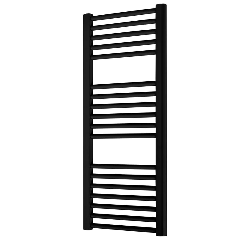Grzejnik Basic G 92.2x40 cm Czarny 356W Roz 35cm 10 Bar LUXRAD