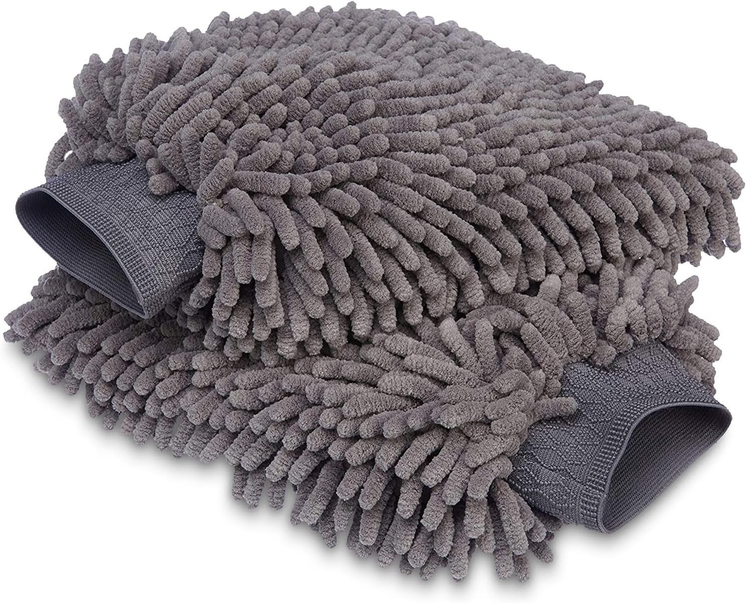 Gant De Toilette En Microfibre Pour Voiture Lot De 2 Gris 26 X 18 Cm Gant De Toilette En Microfibre Pour Voiture Lot De 2 Gris 26 X 18 Cm